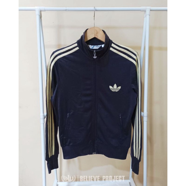 Tracktop Adidas Firebird Black Gold Original