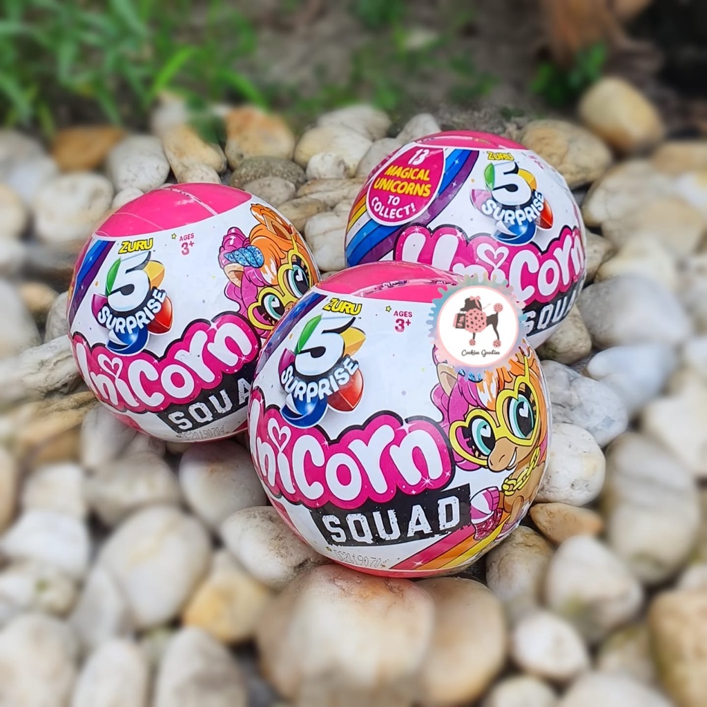 Zuru 5 Surprise Unicorn Seri 1 100% Original