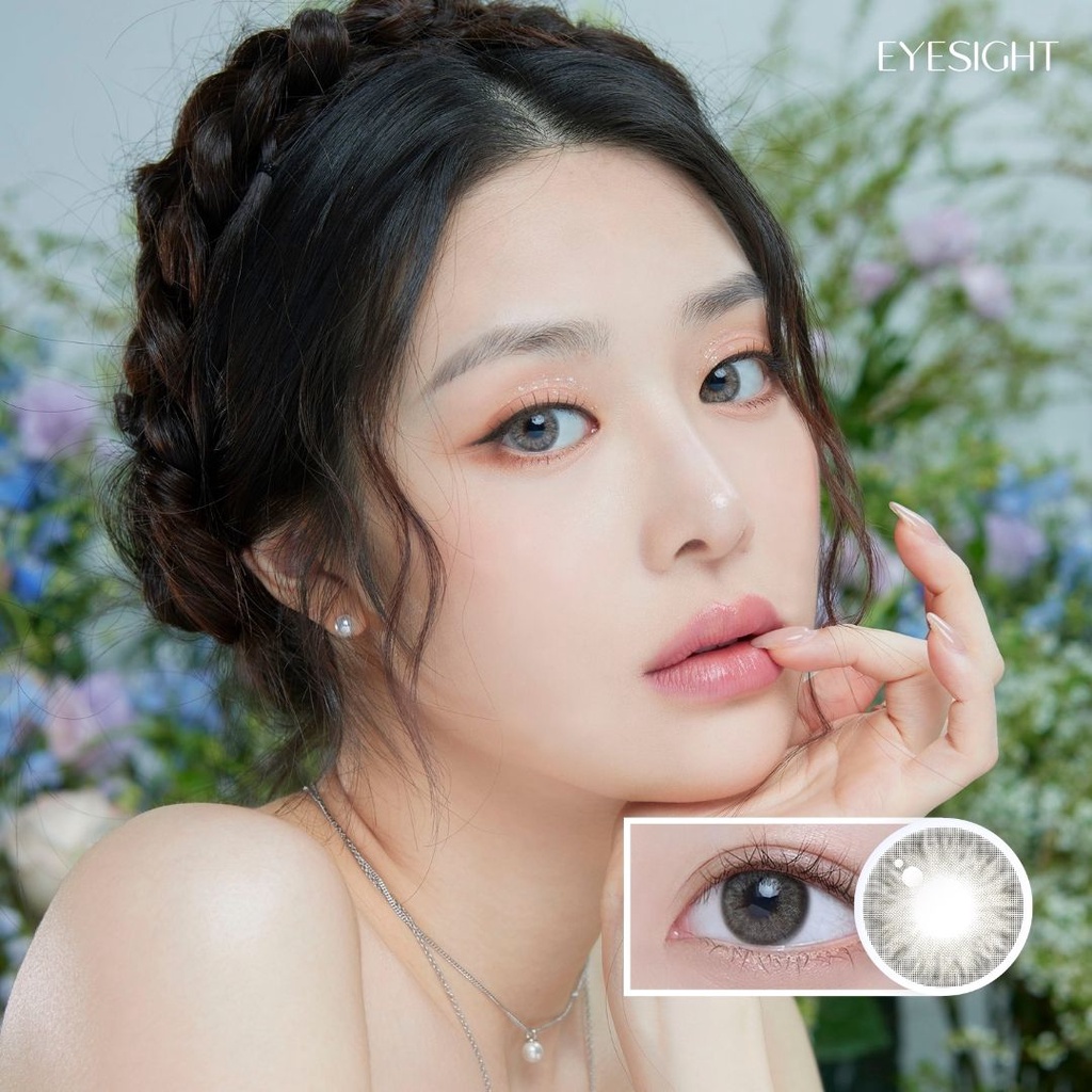 EYESIGHT LENSES Softlens Eyesm - Sephia Gray (2pcs/sepasang)