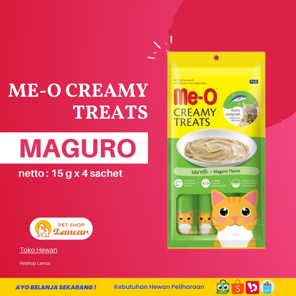 Maguro - Meo Creamy Treats Liquid Snack Meo Kucing