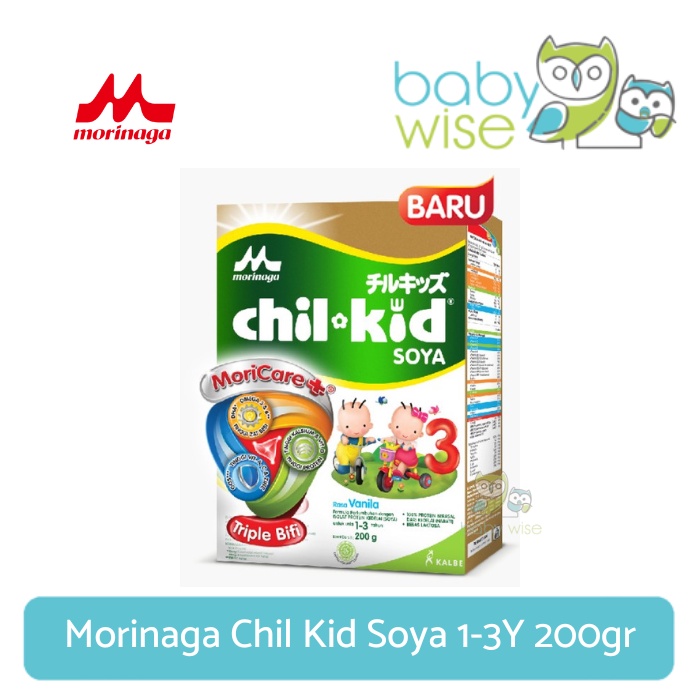 Morinaga Chil Kid Soya 1-3Y - Susu Pertumbuhan Anak Usia 1-3 Tahun