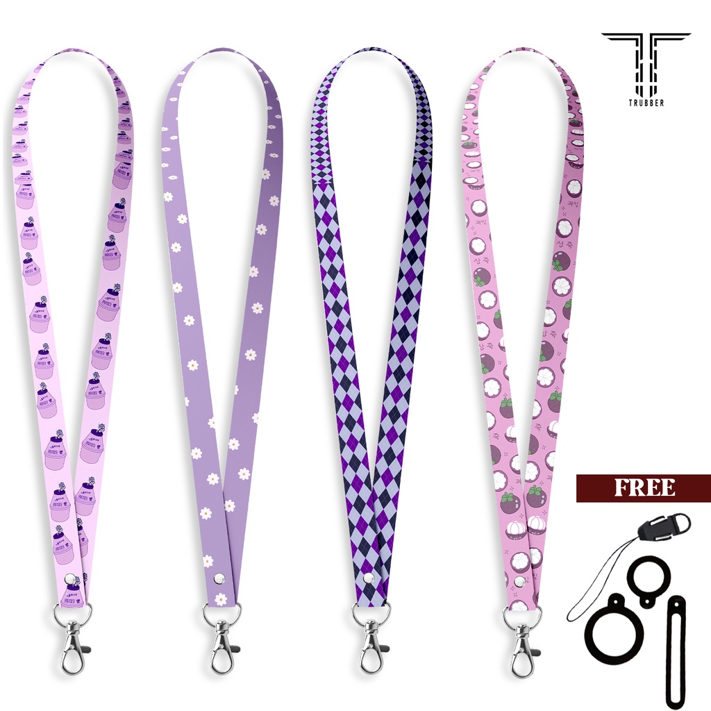 

Lanyard Gantungan HP Aesthetic Gantungan HP Name Tag 3pcs Oring + Kait HP TRB 1,5 cm E Series