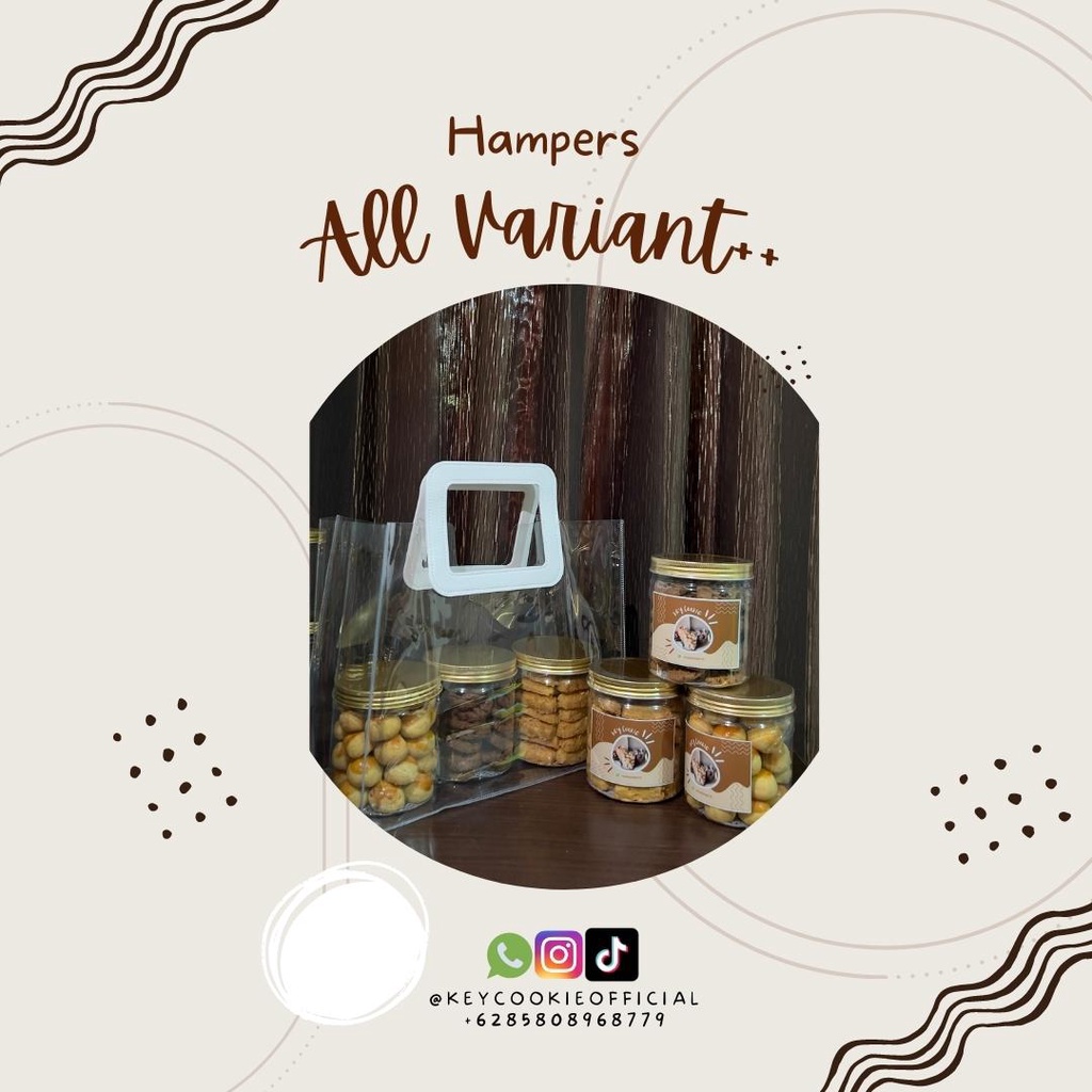 

Paket Hampers Kue Kering Key Cookie
