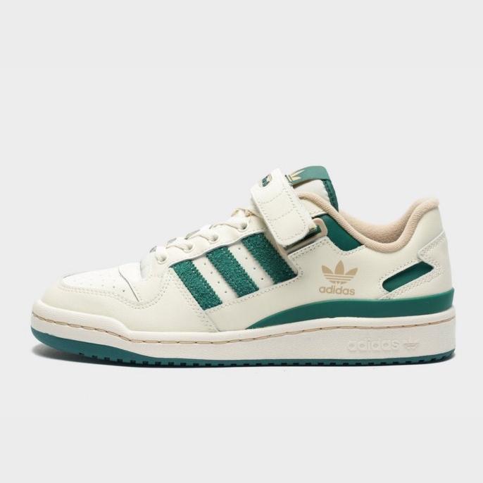 Sepatu Adidas Forum Low Men White Green Limited Berkahhabadii