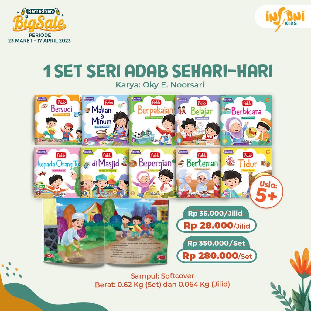 Seri Adab Sehari-Hari (per buku)