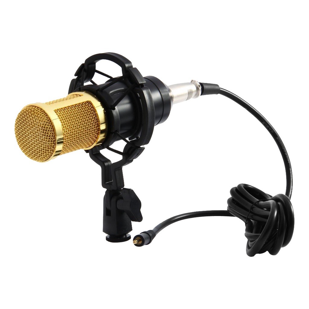 MICROPHONE CONDENSER BM-800 KARAOKE RECORDING BROADCAST