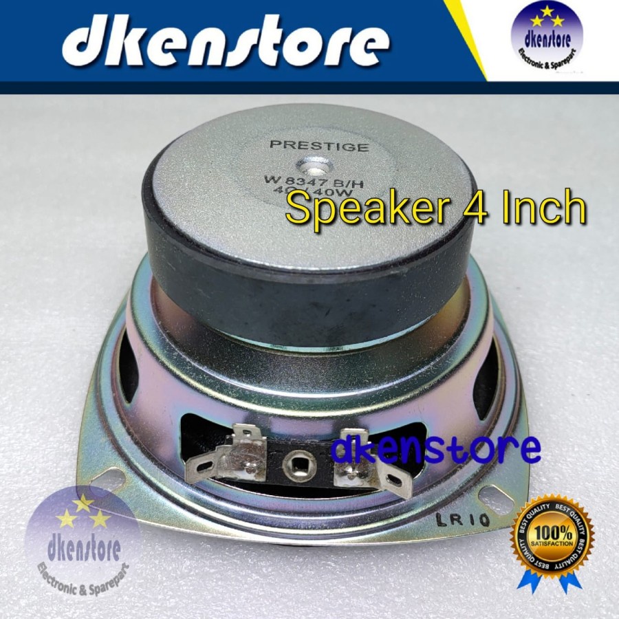 Speaker Woofer 4 inch subwoofer Spiker Sub multimedia hifi 4in