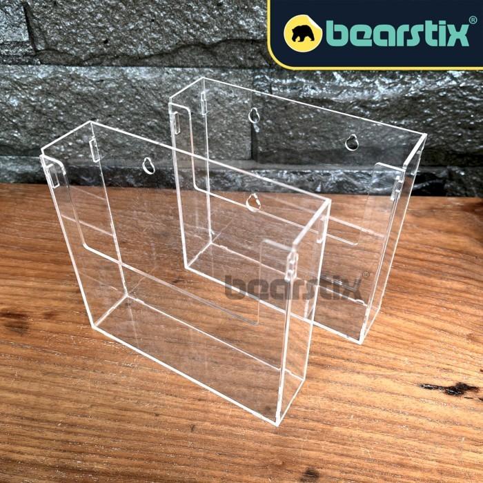 

Terlaris Rak Tempat Kartu Stok Gudang Gantung Flyer Holder A5 Full Akrilik Toko