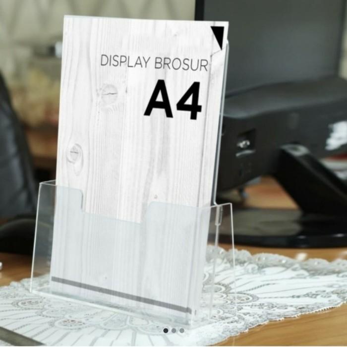 

Terlaris Rak Tempat Brosur Akrilik A4