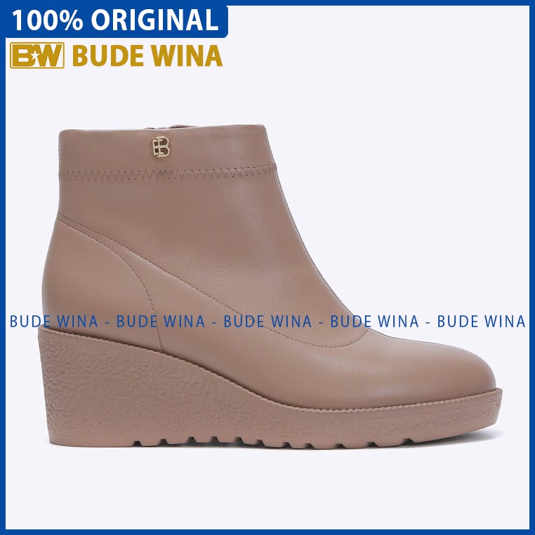 EW02 SEPATU BOOT EVERBEST WANITA ORIGINAL CASUAL KULIT BRANDED COKLAT BROWN