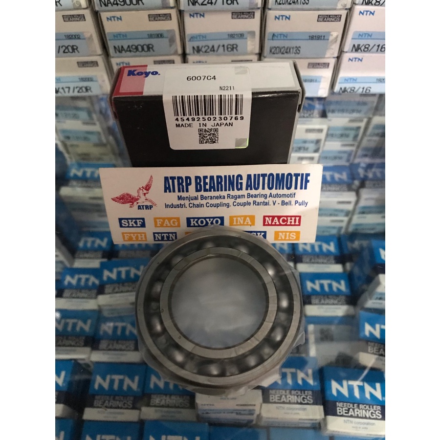 BALL BEARING 6007 C4 KOYO JAPAN ORIGINAL HIGH SPEED