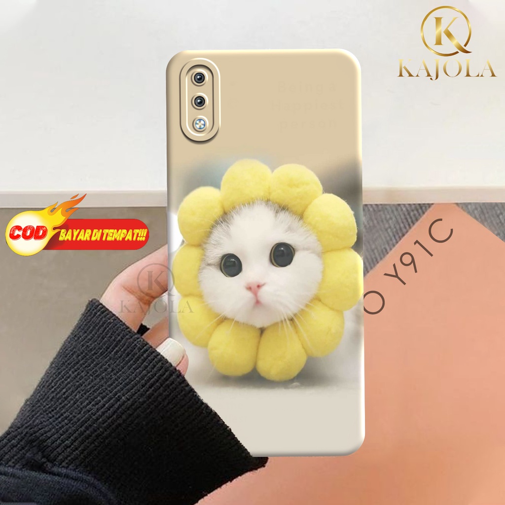 Case Hp Vivo Y91c / Y1s - Case Vivo 1820 - Casing Hp Vivo Y91c / Y1s - Silicon Hp - Cover Hp - Akses