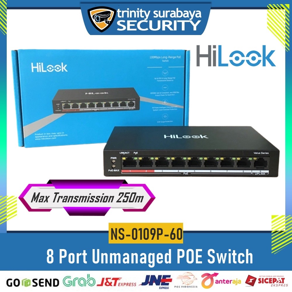 Poe Switch Hilook 8port NS-0109P-60 (B)