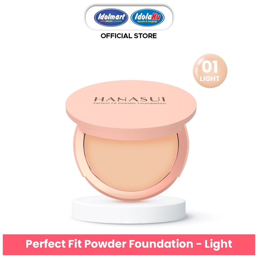 IDOLAKU Hanasui Powder Foundation