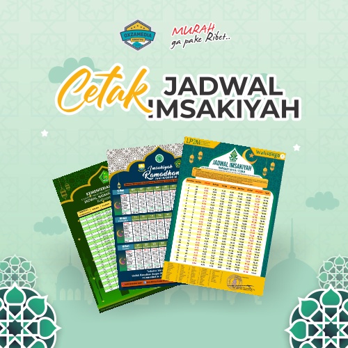

CETAK BROSUR JADWAL IMSAKIYAH TAHUN 2023 / 1444H CUSTOM DESAIN TEMPLATE
