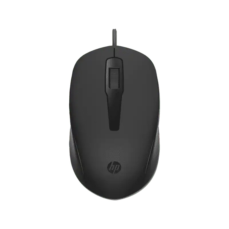 Mouse HP 150 Wired Mouse Kabel Ergonomic - Mouse Kabel Hp Original