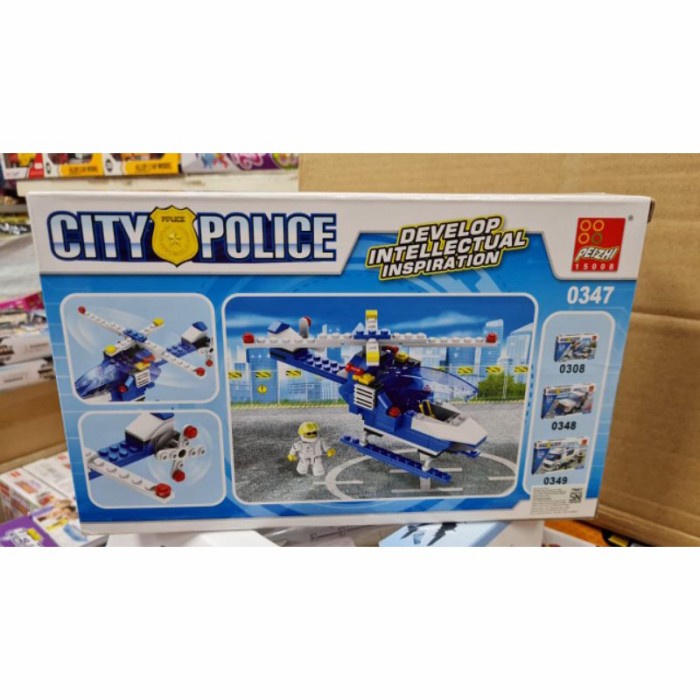 Mainan Balok Lego Polisi/ City Police