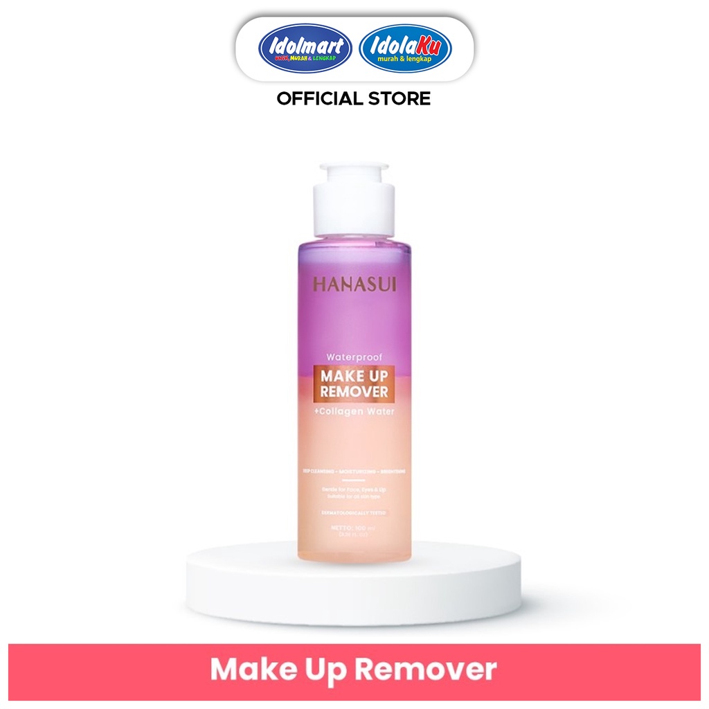 IDOLAKU Hanasui Waterproof Make Up Remover 100ml
