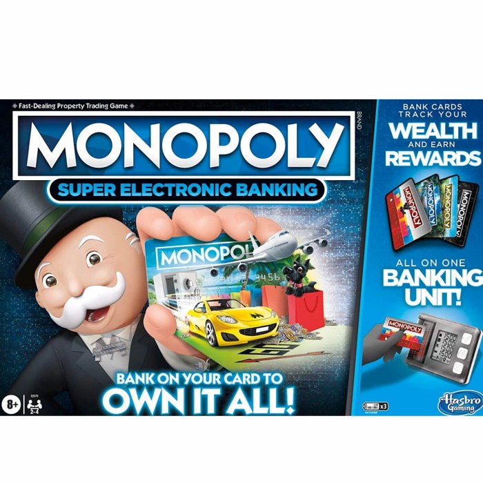 Hasbro Monopoly Super Electronic Banking