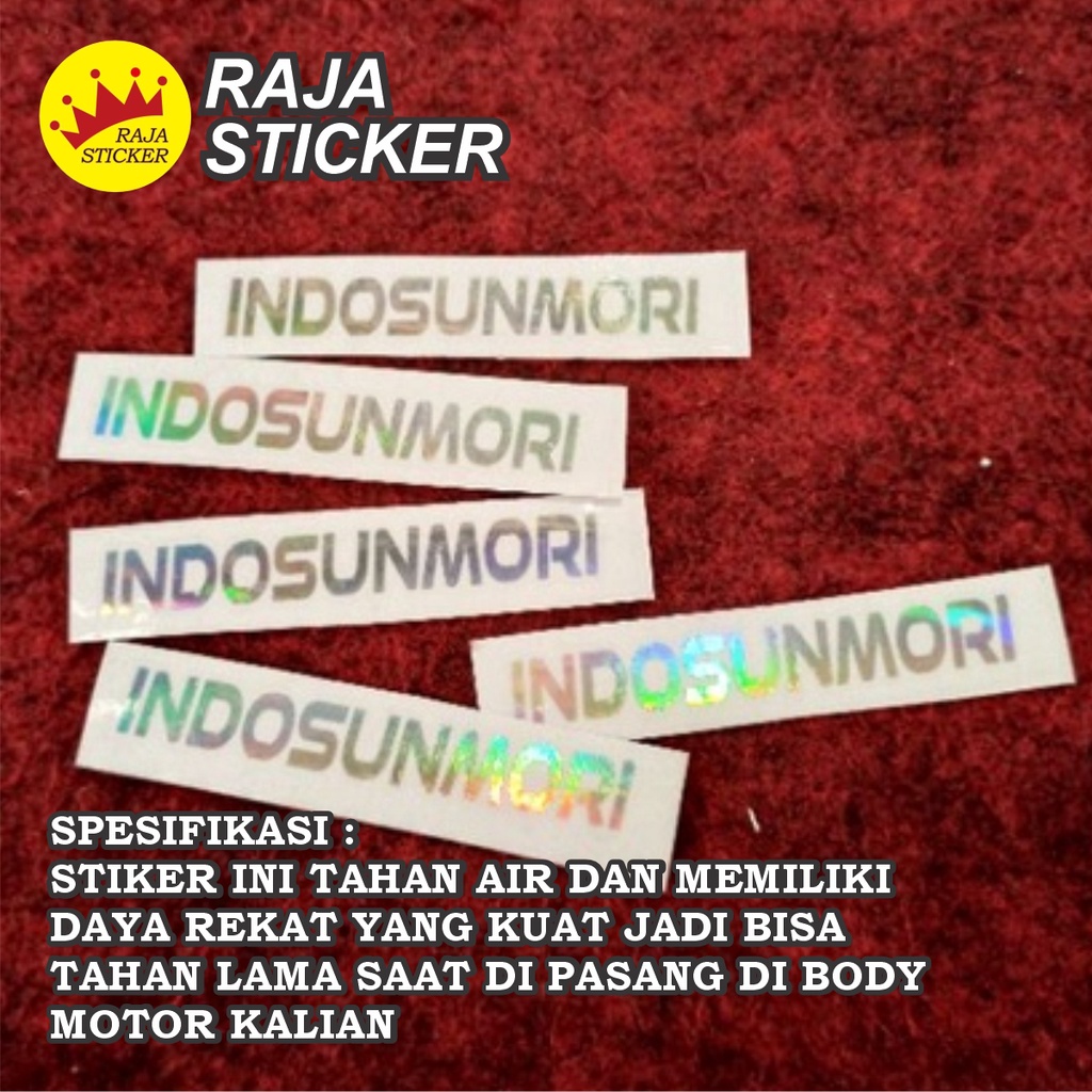 STICKER CUTTING INDOSUNMORI