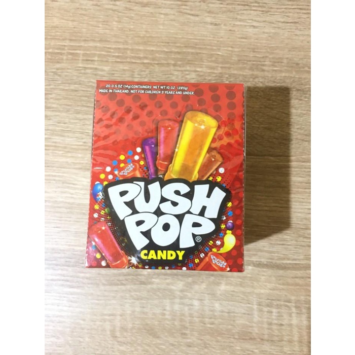 

Push Pop Candy 14Gr - Box 087