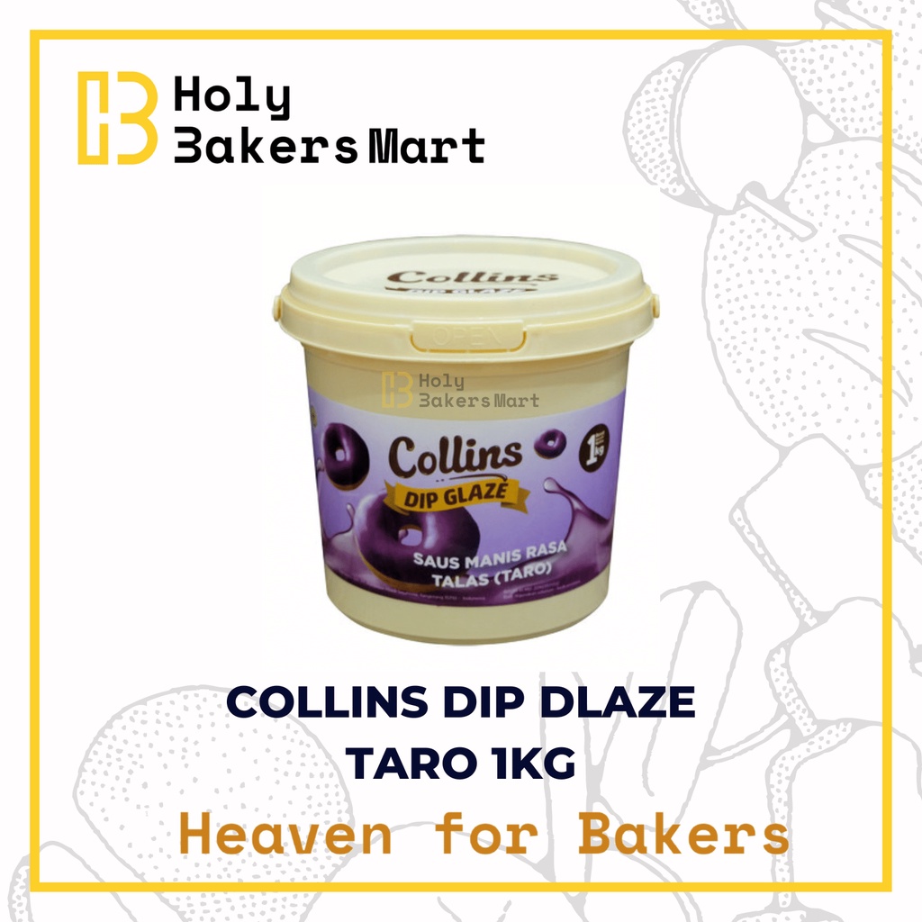 

COLLINS DIP GLAZE TARO 1KG / GLAZE / TARO