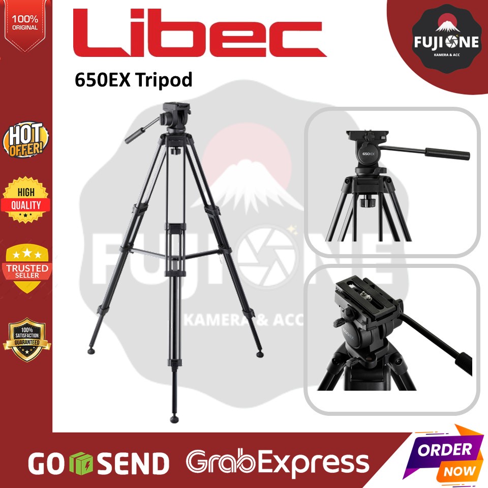 Libec 650EX Video Tripod System / Libec 650EX