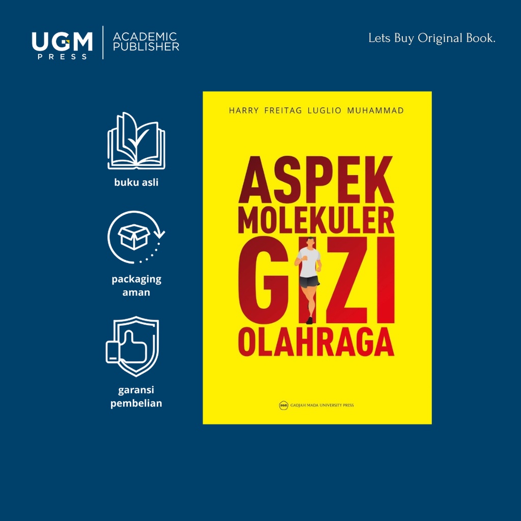 UGM Press Buku Original Aspek Molekuler Gizi Olahraga