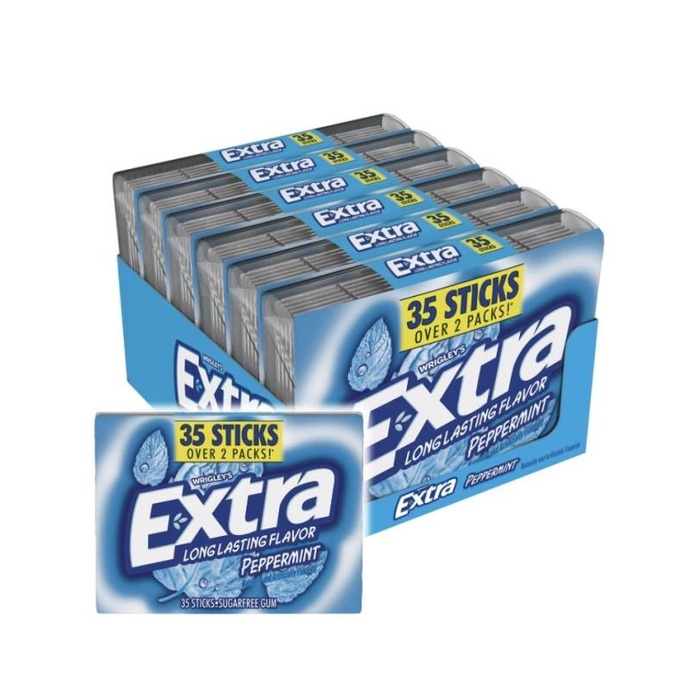 

Extra Spearmint Sugarfree Gum, 35 Count - From Usa 027