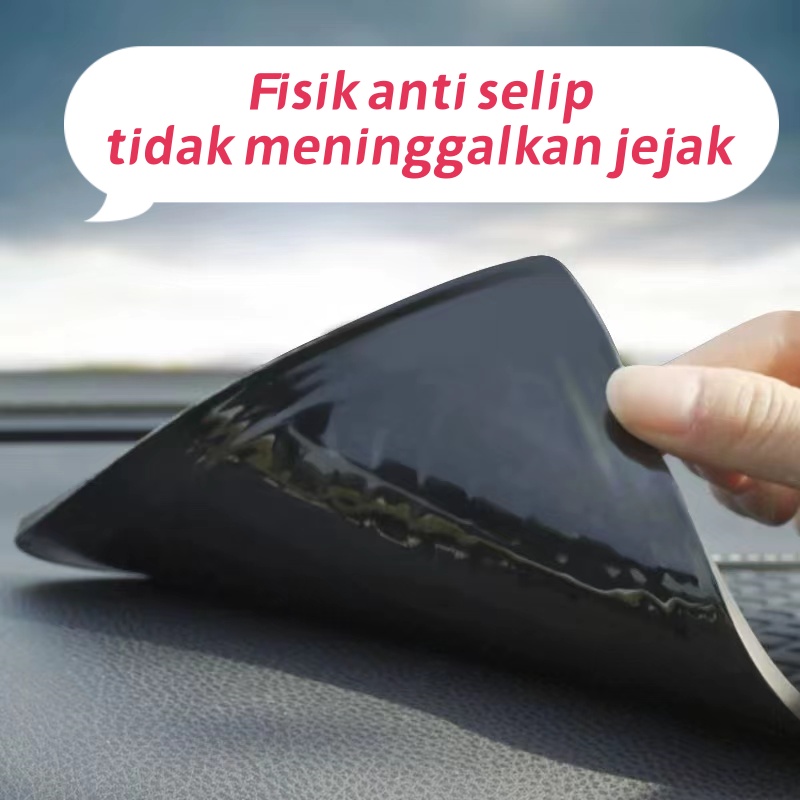 Alas / Tatakan Anti Selip slip Mat Dashboard Mobil Bingkai Bling Bling