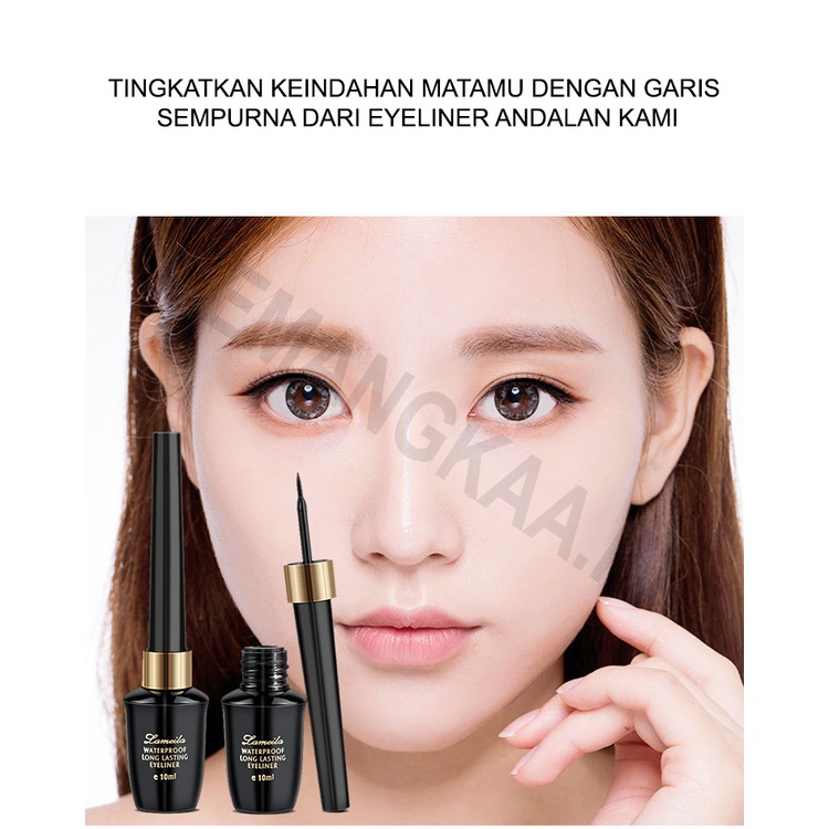 LAMEILA Eyeliner Cair Waterproof Long Lasting 24 Jam LA078