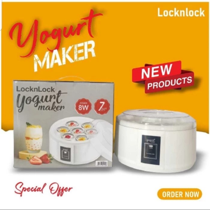 Terlaris Locknlock Yogurt Maker Mesin Pembuat Yogurt Low Watt