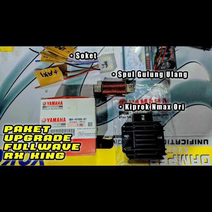 Spul Lampu Rx King Fullwave Set Kiprok Nmax Dan Soket