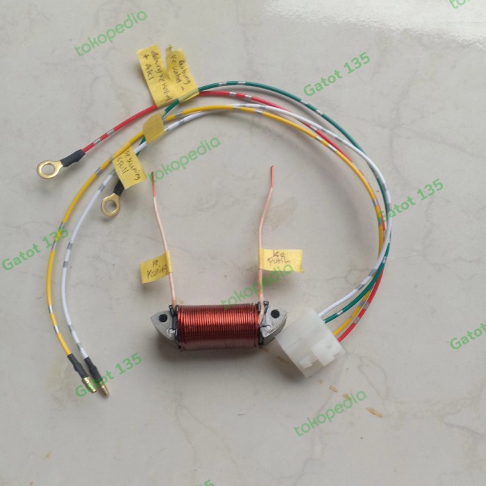 Spul Lampu Honda Win Fullwave Dc Khusus Pengisian 12V Pnp Win Prima Rc