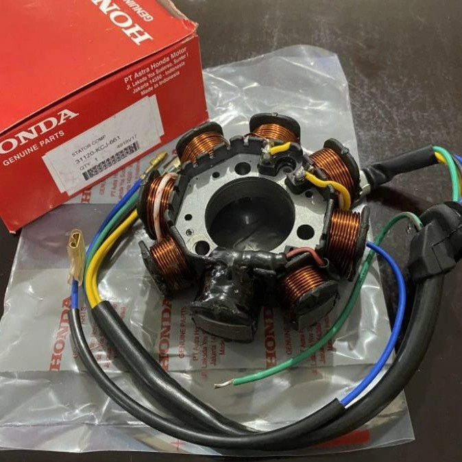 Spul Assy+Fuser Motor Honda Tiger Kcj