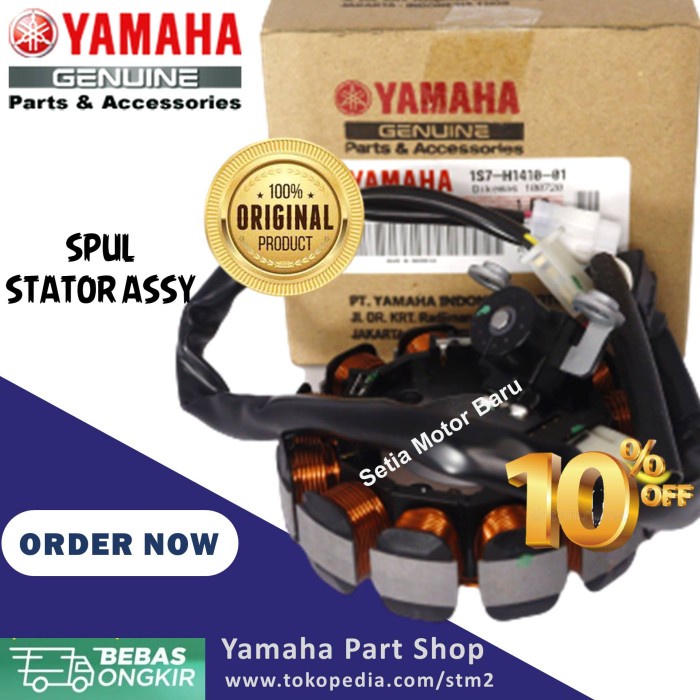 Spull Spul Sepul Stator Assy Jupiter Mx Motor Asli Yamaha Ori Ygp