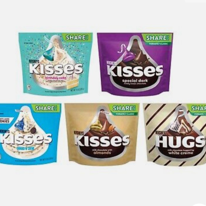 

Hershey's Kisses Candy Chocolate Share Pack 283gr