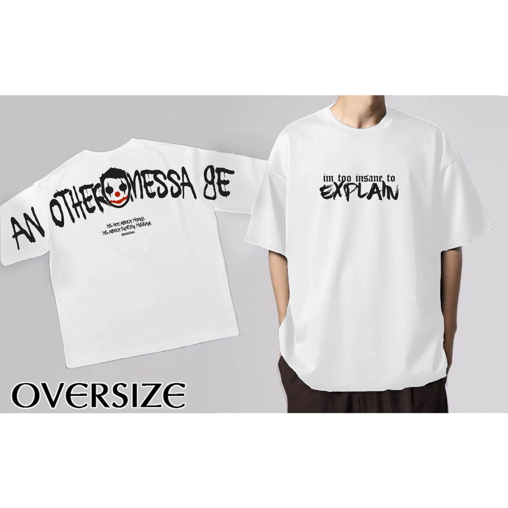 Kaos murah Kaos distro murah baju  distro pria t-shirt murah combed30s kaos oversize