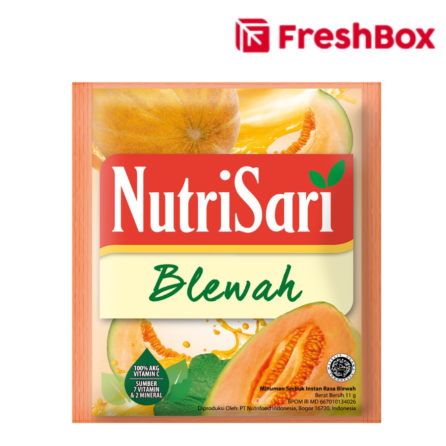 

Nutrisari Blewah 11Gr 1 pcs Freshbox