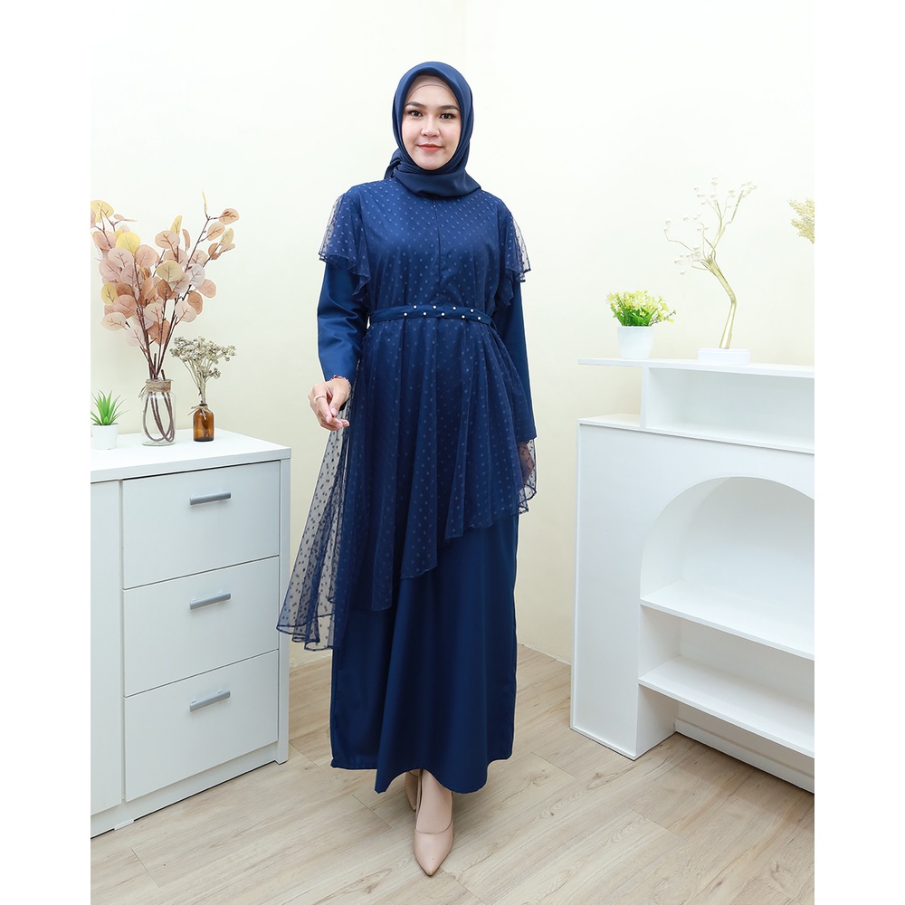 MONA Dress - Pakaian Wanita Terbaru by Hijab Mamah icis