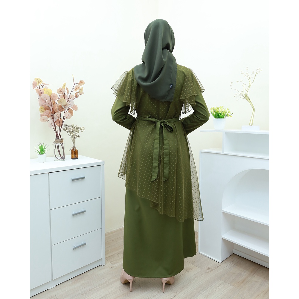 MONA Dress - Pakaian Wanita Terbaru by Hijab Mamah icis