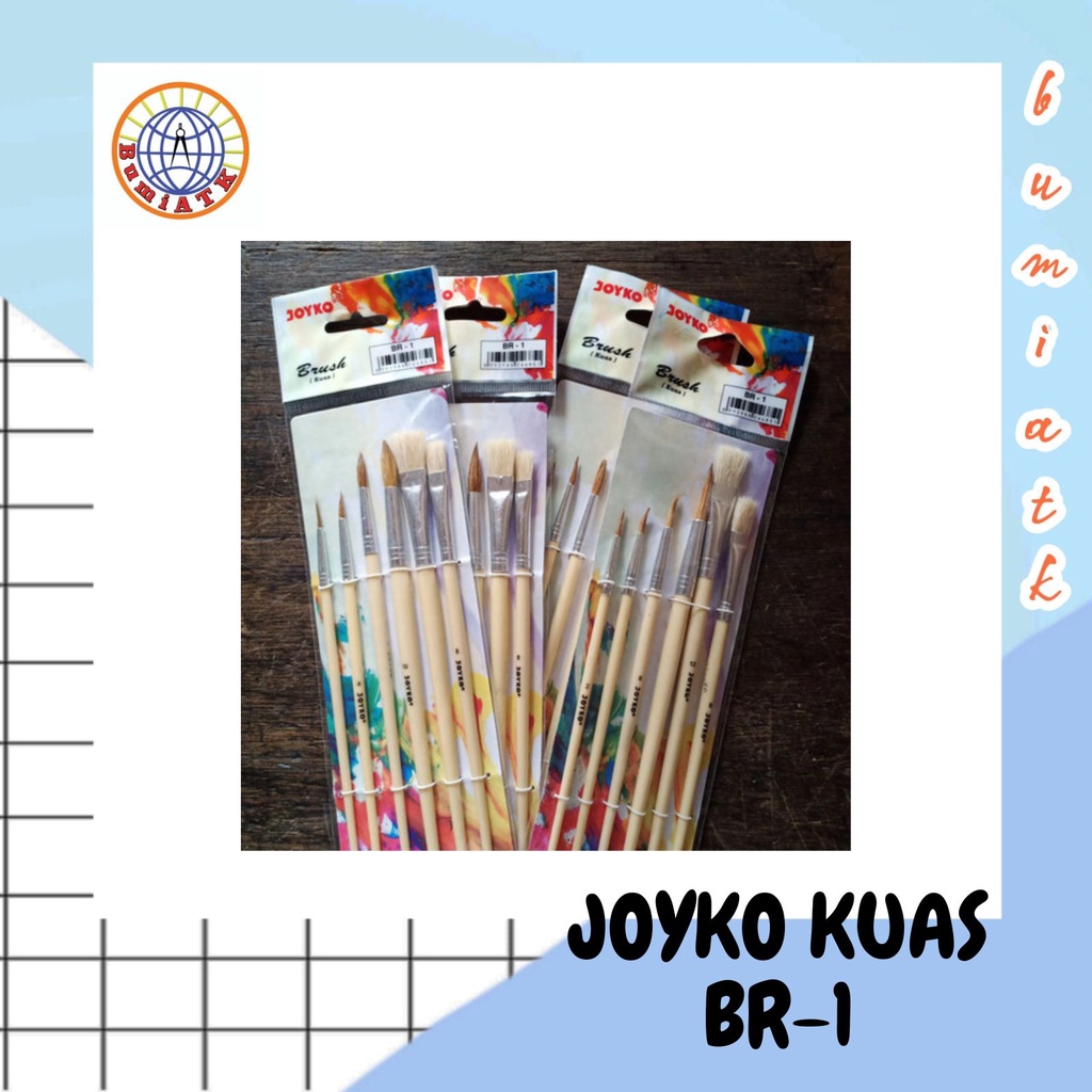 

KUAS LUKIS CAT AIR / CAT POSTER / CAT MINYAK JOYKO BR-1 SET