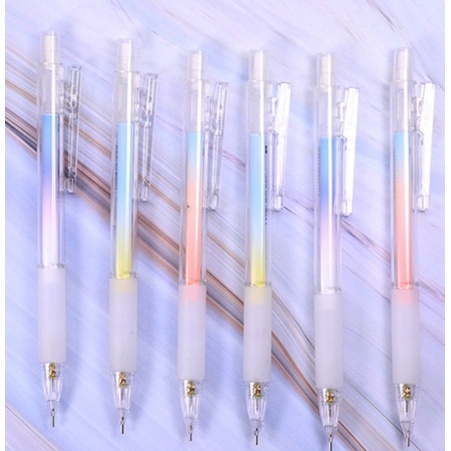 

WW 340 Pensil Anak Lucu Pensil GambarTulis Motif Kartun Polos Gradiens Lucu Untuk Anak