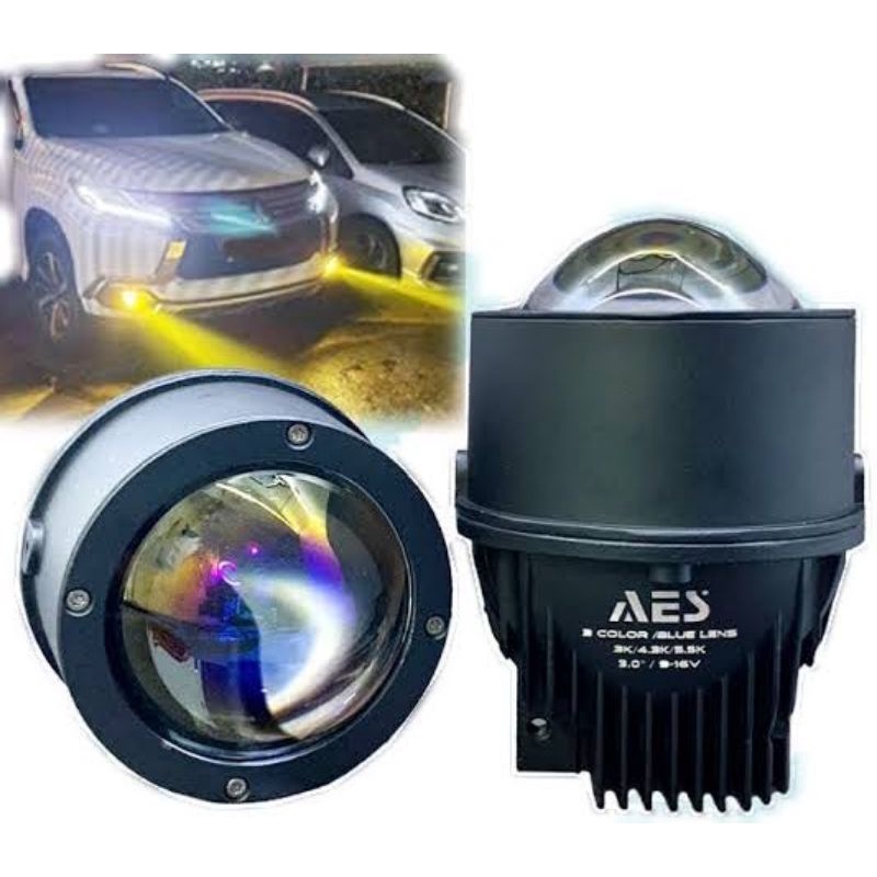 BILED FOGLAMP ORIGINAL AES 3 WARNA HONDA JAZZ BRV CIVIC CRV