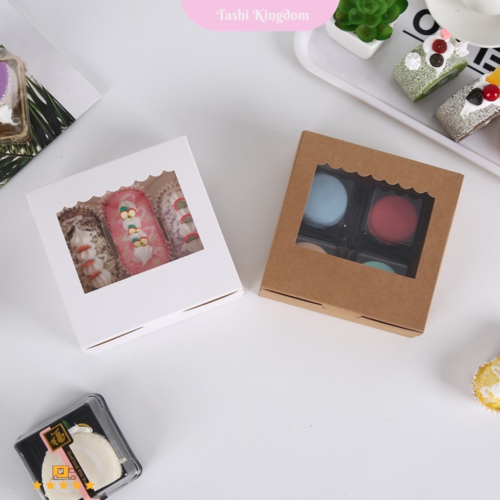 

Kotak kado craft Mika kotak kue dus mooncake box cupcake kotak makanan