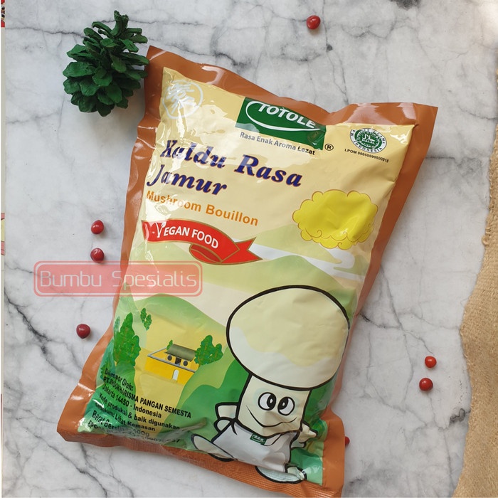 

[Ready-Stock]- Totole Kaldu Jamur / Bouillon Mushroom / Vegan Food / HALAL 400gr