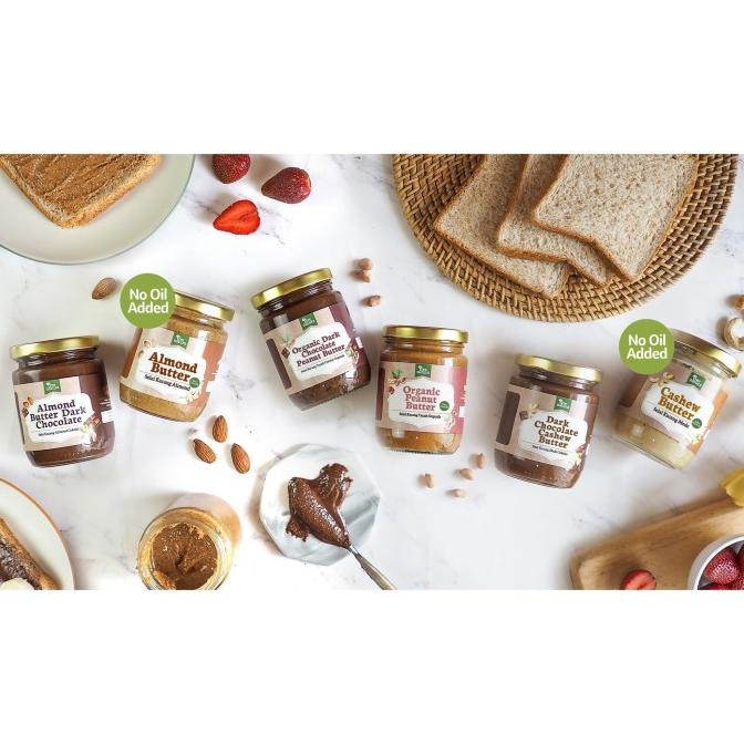 

Tree Natura Organic Peanut Butter 225 gr (Selai Kacang Tanah Organik)