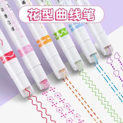 

Pulpen Roll Garis Motif Unik Linear Colour Pen