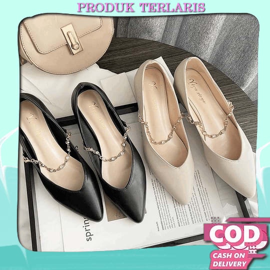 Dny Sepatu Heels Wanita Kekinian Hels Import Korean Sandal Hils Terbaru Sepatu Hight Heels Perempuan