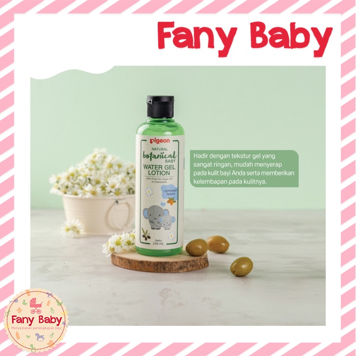 PIGEON NATURAL BOTANICAL BABY WATER GEL LOTION 240ML